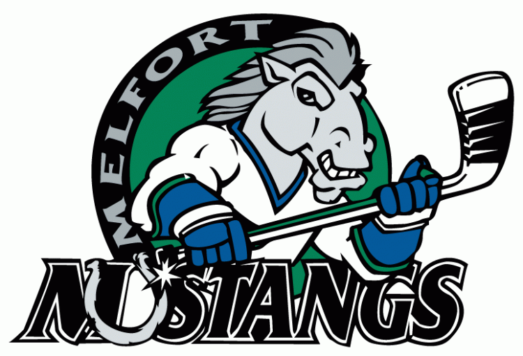 Melfort Mustangs 2001-Pres Primary Logo iron on transfers for T-shirts